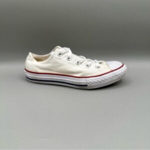 Converse Chuck Taylor All-Star White Low Top Sneakers Youth Size 13 Unisex